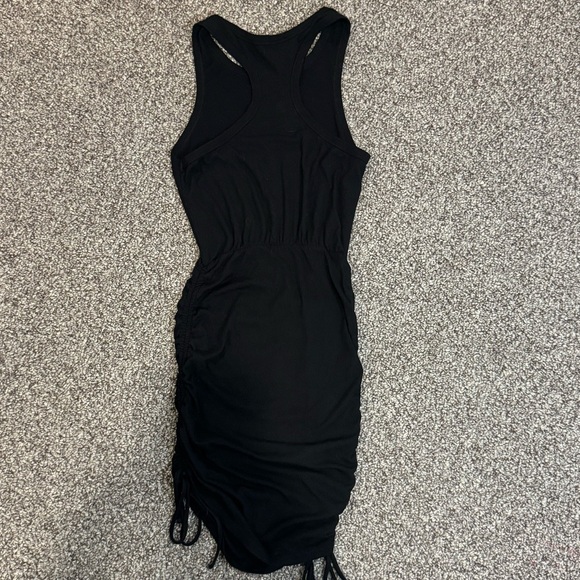 BB Dakota Black Ruched Mini Dress - Picture 7 of 7